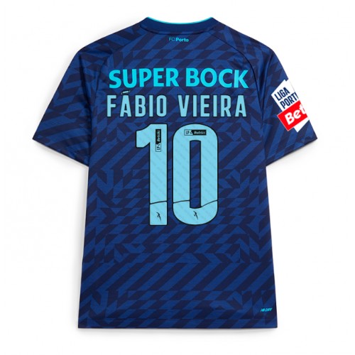 Fotbalové Dres Porto Fabio Vieira #10 Alternativní 2024-25 Krátký Rukáv